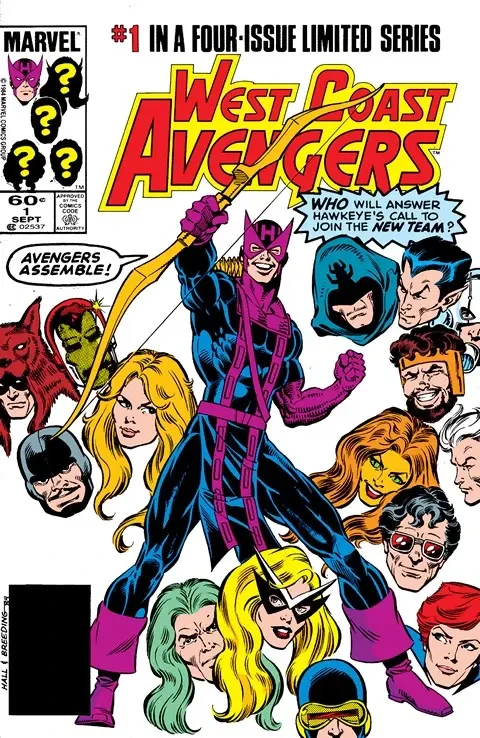 دانلود کمیک West Coast Avengers #1 – 4 (1984)