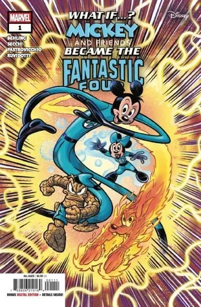 دانلود کمیک What If… – Mickey & Friends Became The Fantastic Four #1