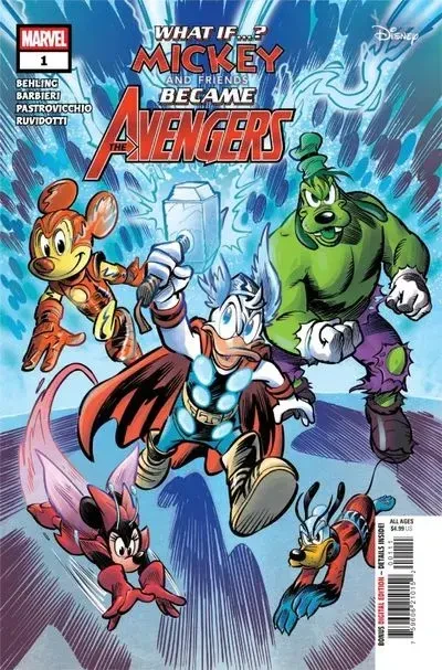 دانلود کمیک What If…? Mickey & Friends Became the Avengers #1