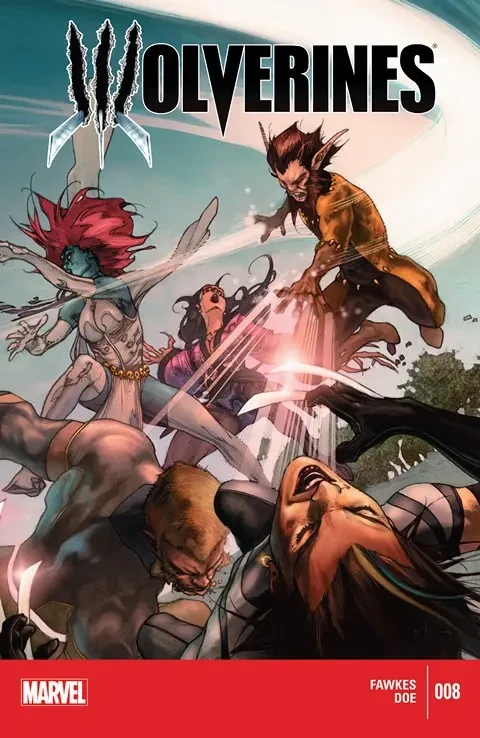 دانلود کمیک Wolverines #8 (2015)