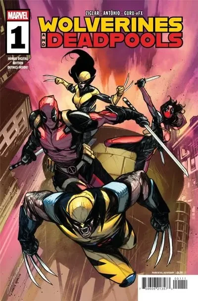 دانلود کمیک Wolverines and Deadpools #1 (2025)