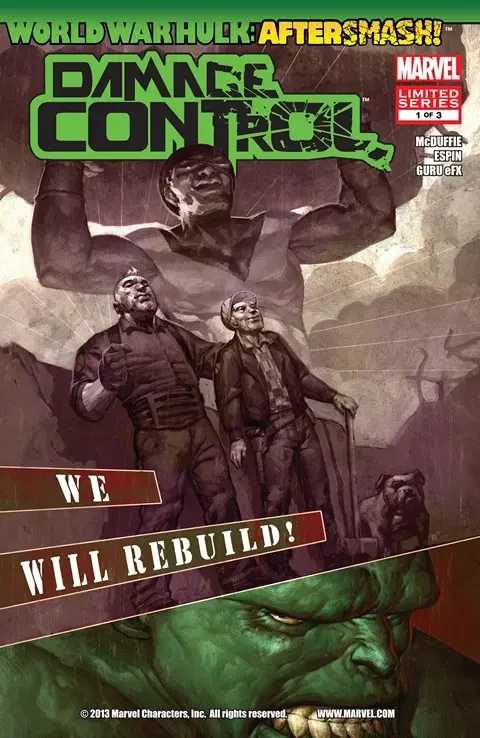 دانلود کمیک World War Hulk Aftersmash – Damage Control #1 – 3 (2008)