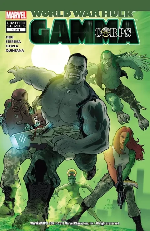 دانلود کمیک World War Hulks – Gamma Corps #1 – 4 (2007-2008)