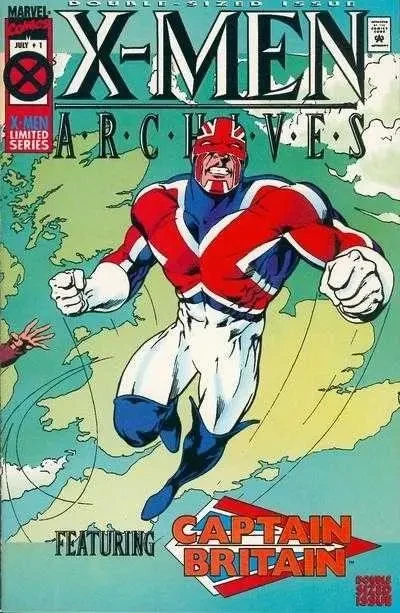 دانلود کمیک X-Men Archives Featuring Captain Britain #1 – 7 (1995-1996)