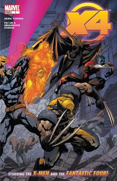 دانلود کمیک X-Men – Fantastic 4 #1 – 5 (2005)