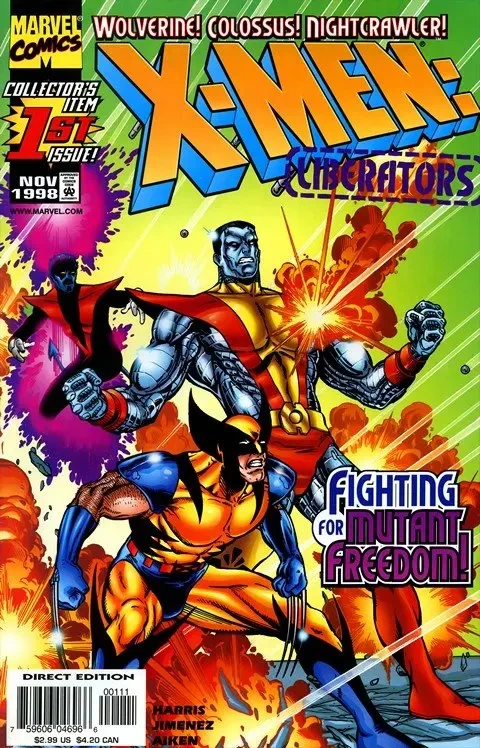 دانلود کمیک X-Men – Liberators #1 – 4