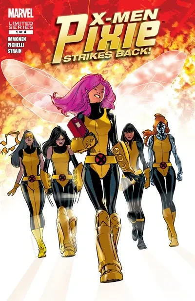 دانلود کمیک X-Men – Pixie Strikes Back #1 – 4 (2010)