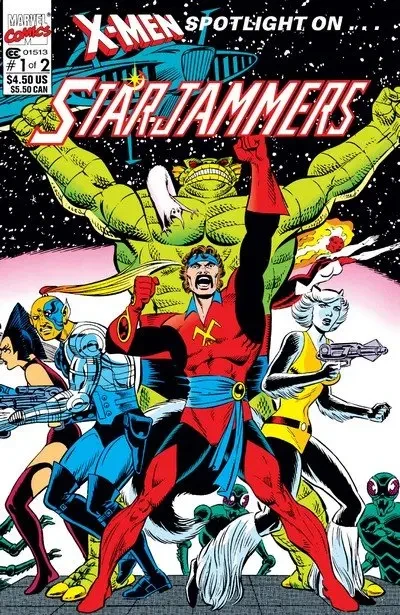 دانلود کمیک X-Men – Spotlight on the Starjammers #1 – 2 (1990)