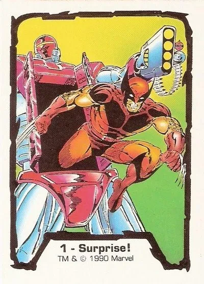 دانلود کمیک X-Men Trading Card Sets By Jim Lee (1990-1994)