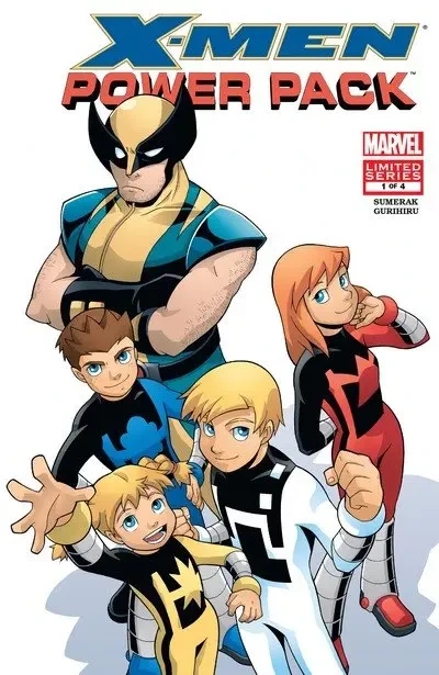 دانلود کمیک X-Men and Power Pack #1 – 4 (2005-2006)