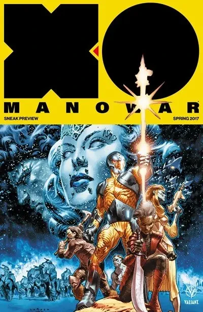 دانلود کمیک X-O Manowar (2017) Spring Preview (2017)