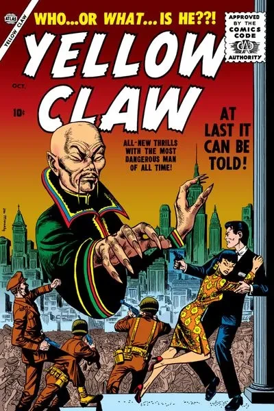 دانلود کمیک Yellow Claw #1 – 4 (1956-1957)