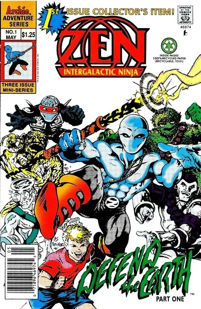 دانلود کمیک Zen Intergalactic Ninja Vol. 1 #1 – 3 (1992) (Archie)