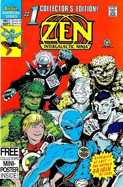 دانلود کمیک Zen Intergalactic Ninja Vol. 2 #1 – 3 (1992) (Archie)