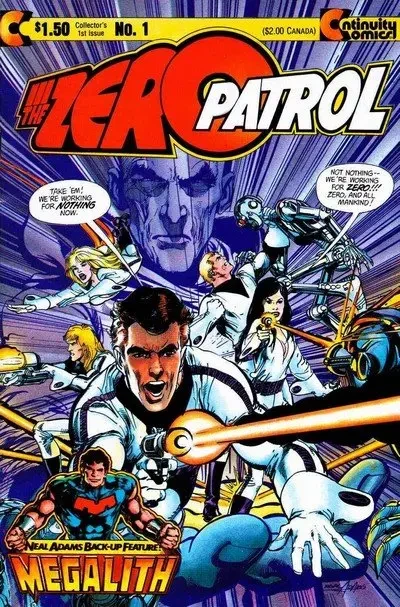دانلود کمیک Zero Patrol Vol. 1 #1 – 5 (1984-1989)