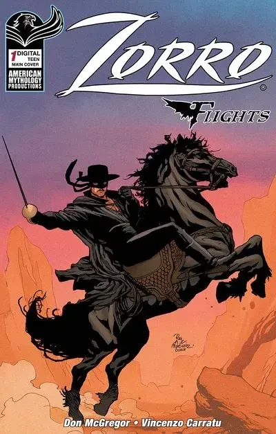 دانلود کمیک Zorro Flights #1