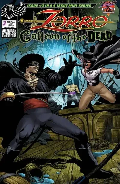 دانلود کمیک Zorro – Galleon of the Dead #3
