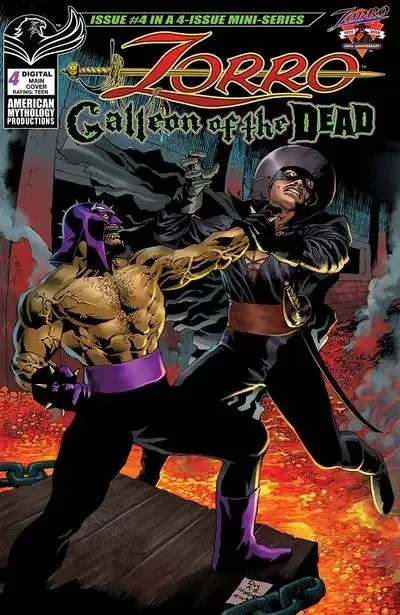 دانلود کمیک Zorro – Galleon of the Dead #4