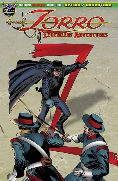 دانلود کمیک Zorro – Legendary Adventures #3