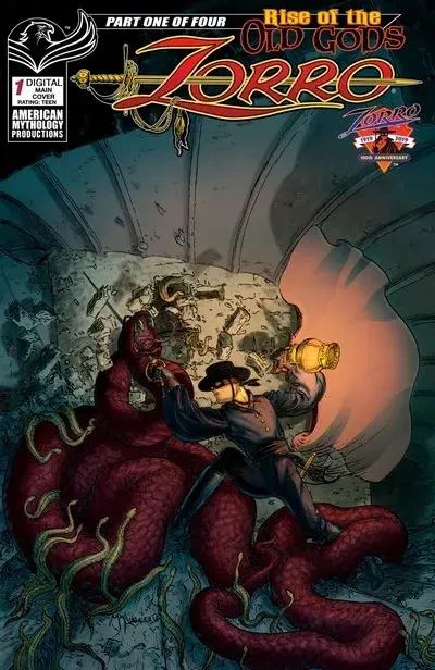 دانلود کمیک Zorro – Rise of the Old Gods #1 – 4