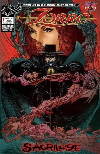 دانلود کمیک Zorro – Sacrilege #1 – 4