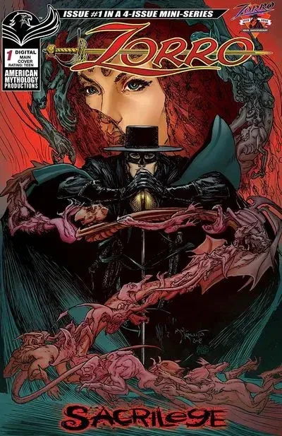 دانلود کمیک Zorro – Sacrilege #1