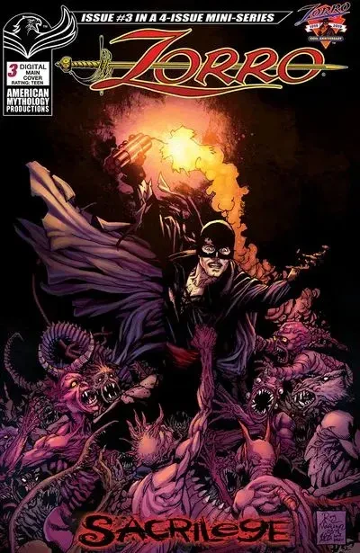 دانلود کمیک Zorro – Sacrilege #3