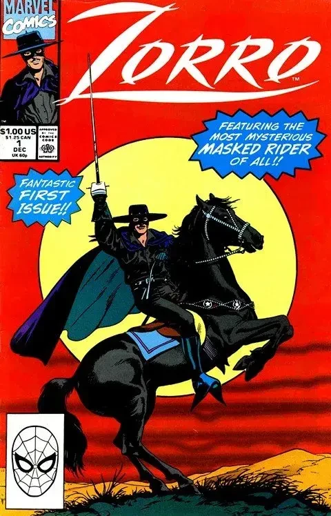 دانلود کمیک Zorro Vol. 1 #1 – 12 (Marvel)