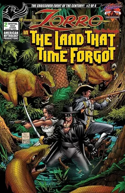 دانلود کمیک Zorro in the Land That Time Forgot #2