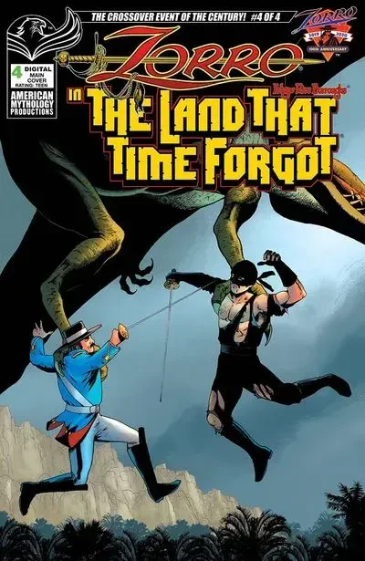 دانلود کمیک Zorro in the Land That Time Forgot #4