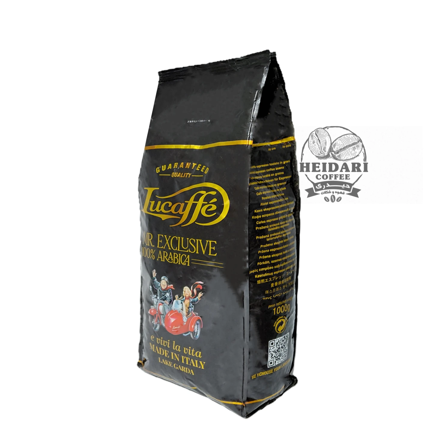 دانه قهوه مستر اکسکلوسیو لوکافه |Lucaffe| _ وزن 1 کیلوگرم