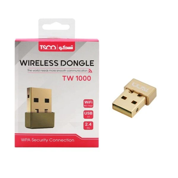 دانگل USB بی سیم تسکو مدل TW 1000