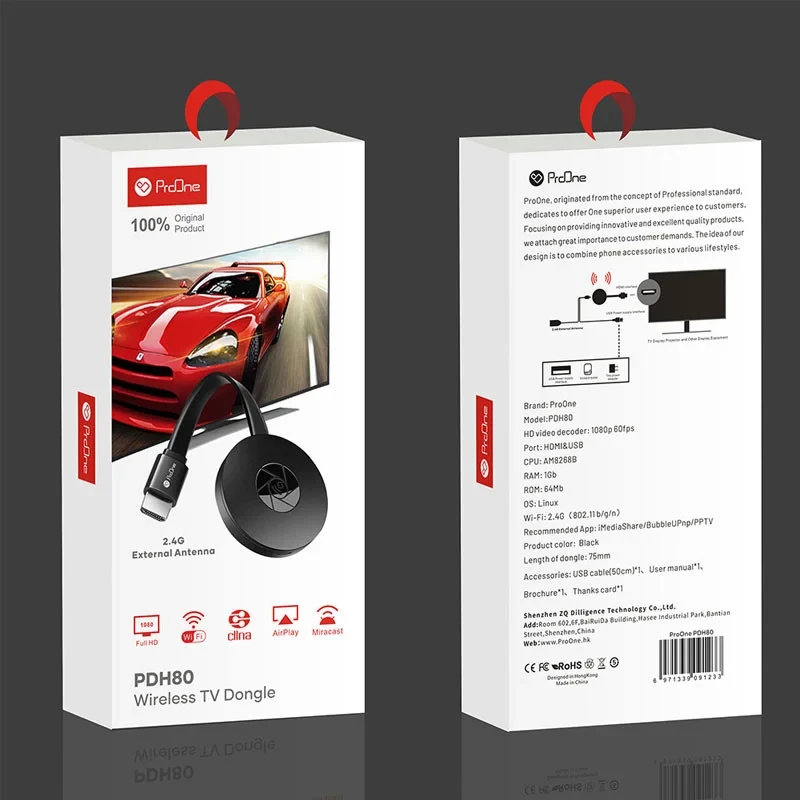 دانگل انتقال تصویر HDMI proone pdh80
