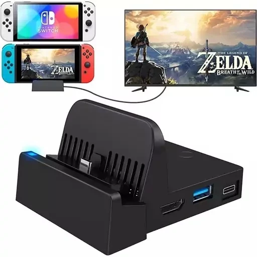 داک نینتندو سوئیچ 4K 1080P HDMI اورجینال امازون المان