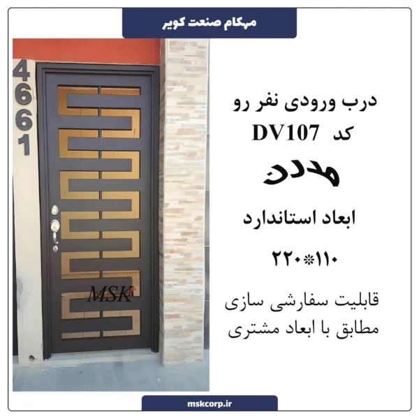 درب مدرن DV107