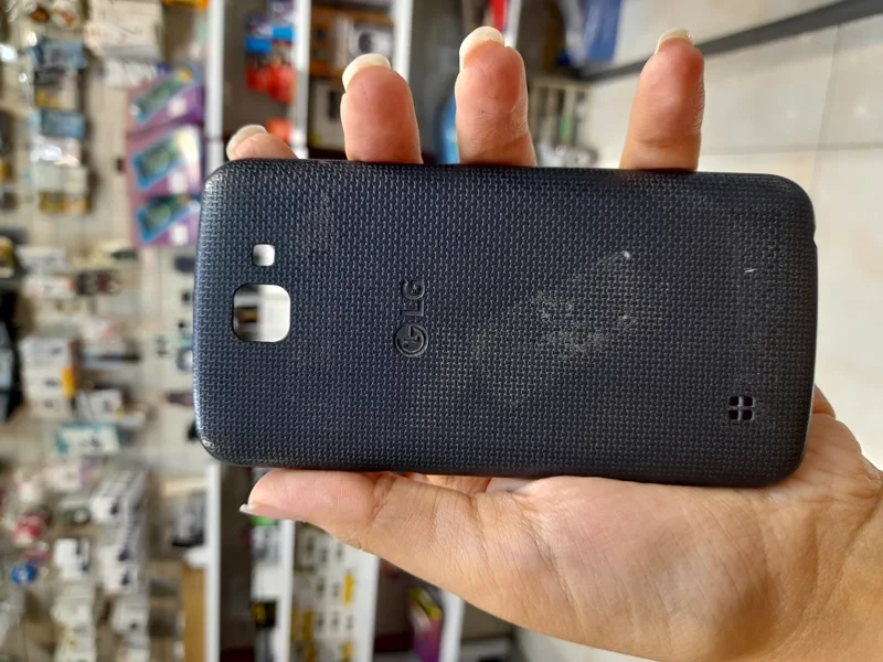 درب پشت استوک مشکی lG k10