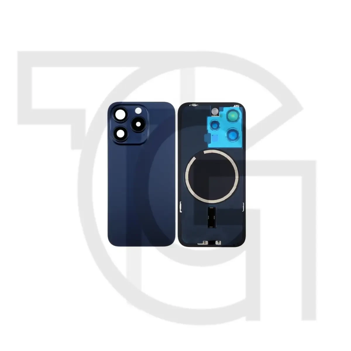 درب پشت اپل‌آیفون (آبی‌تیتانیومی) Back Door Apple iPhone 15 Pro