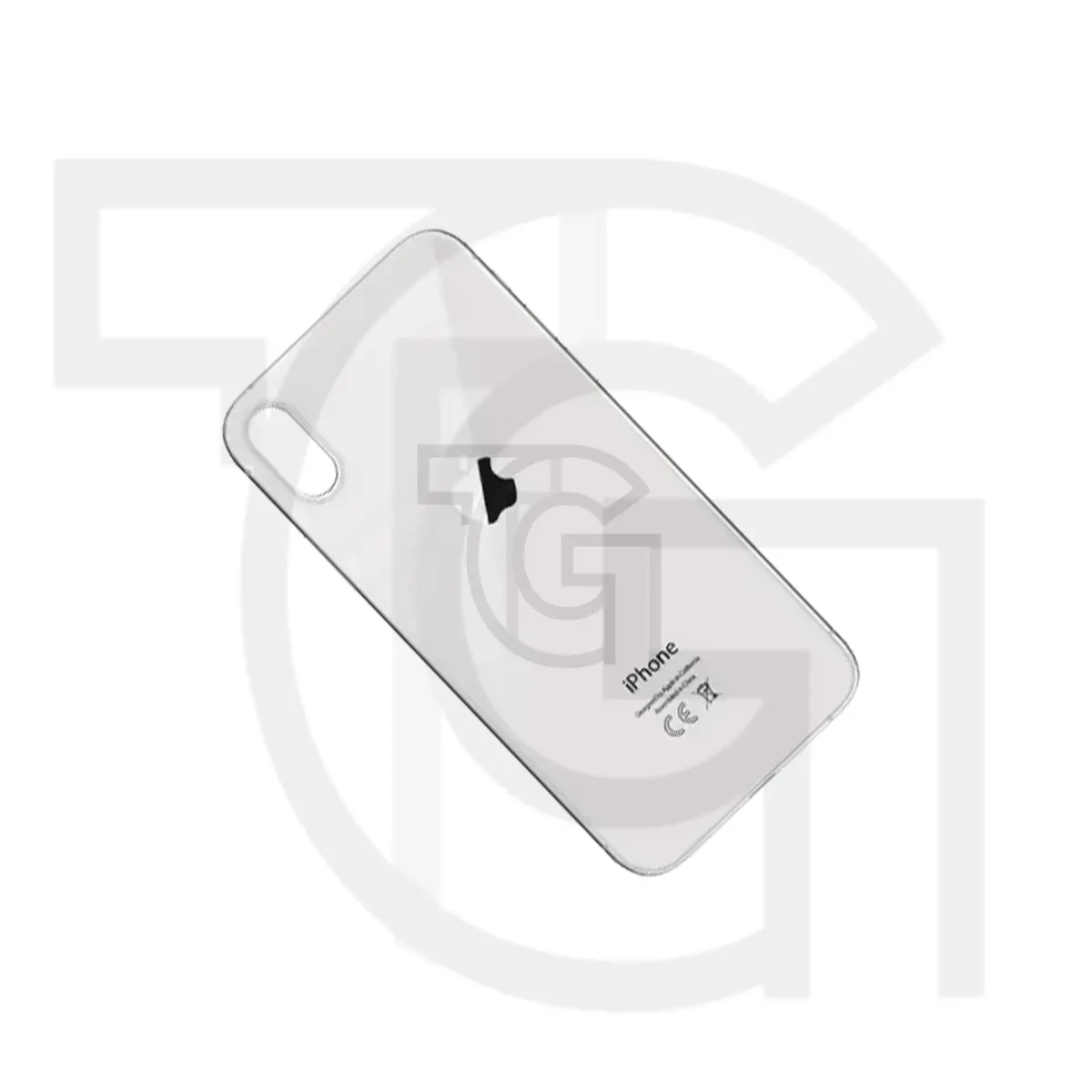 درب پشت اپل‌آیفون (نقره‌ای)(دوربین‌بزرگ) Back Door Apple iPhone A1903