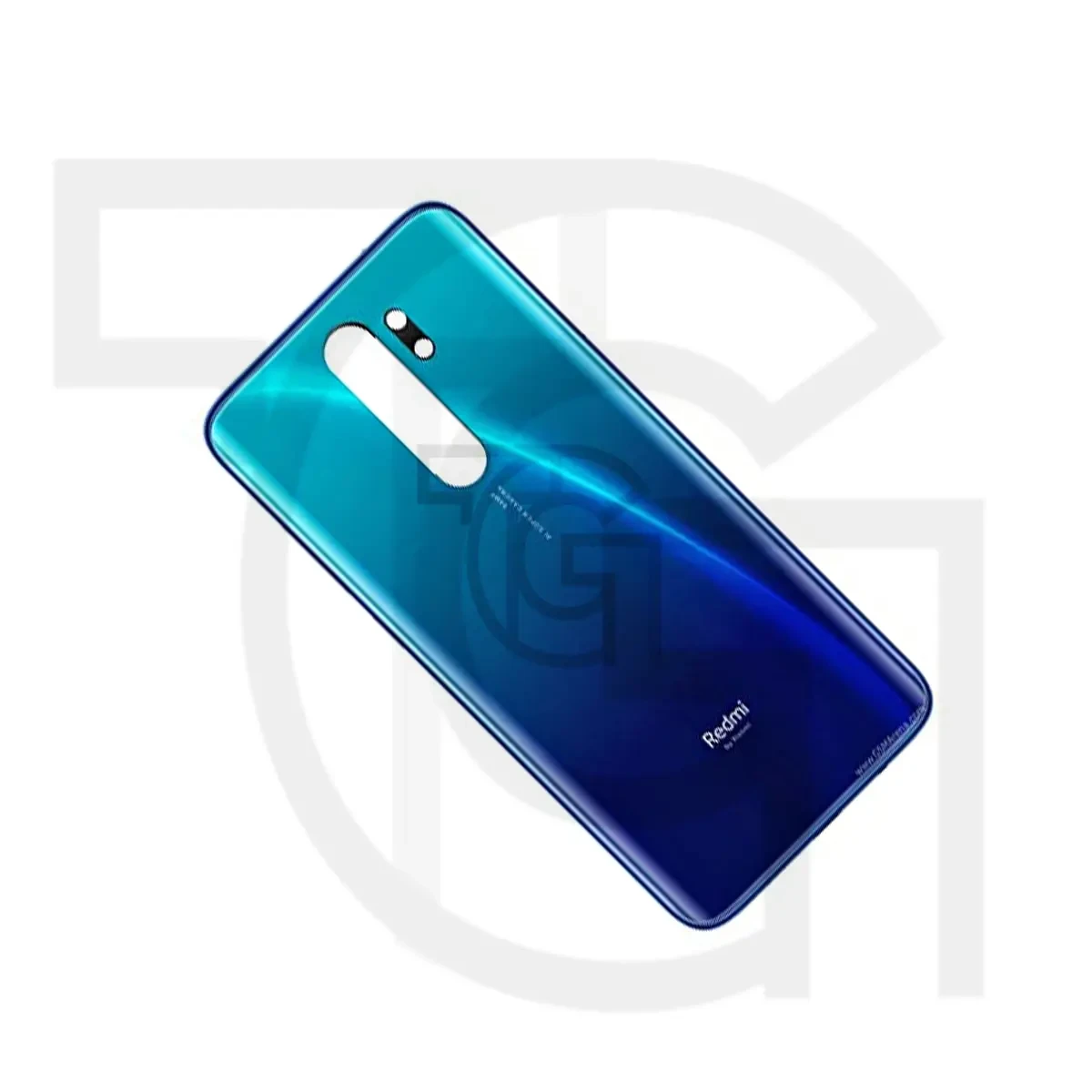 درب پشت شیائومی‌ردمی (آبی‌مایل‌بسبز) Back Door Xiaomi Redmi M1906G7I
