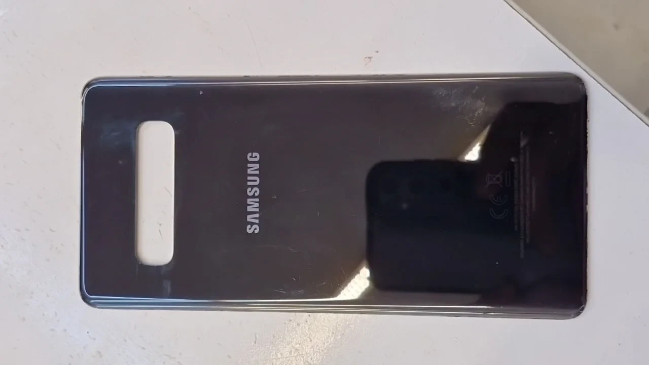 درب پشت فابریکی samsung s10 plus