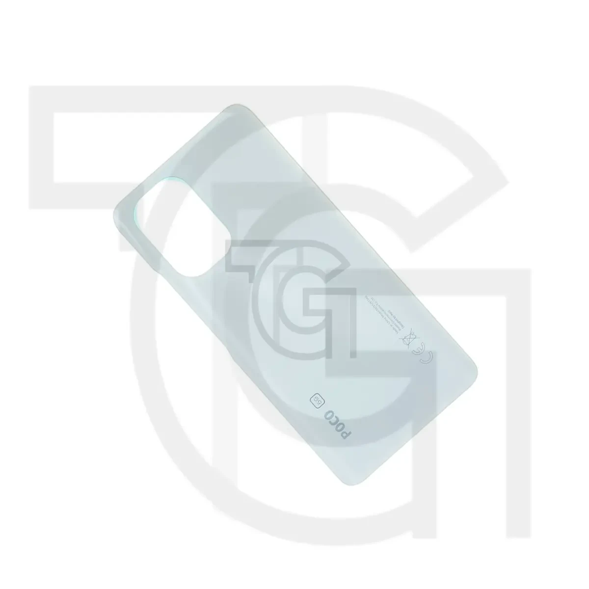 درب پشت پوکو (سفید‌قطبی) Back Door Xiaomi Poco M2012K11AG