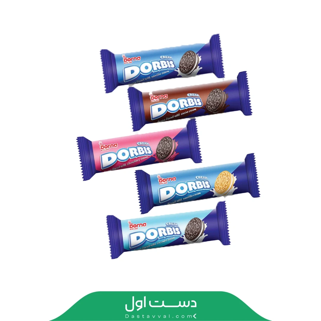 دربیس 115 گرمی ساده با کرم وانیلی
