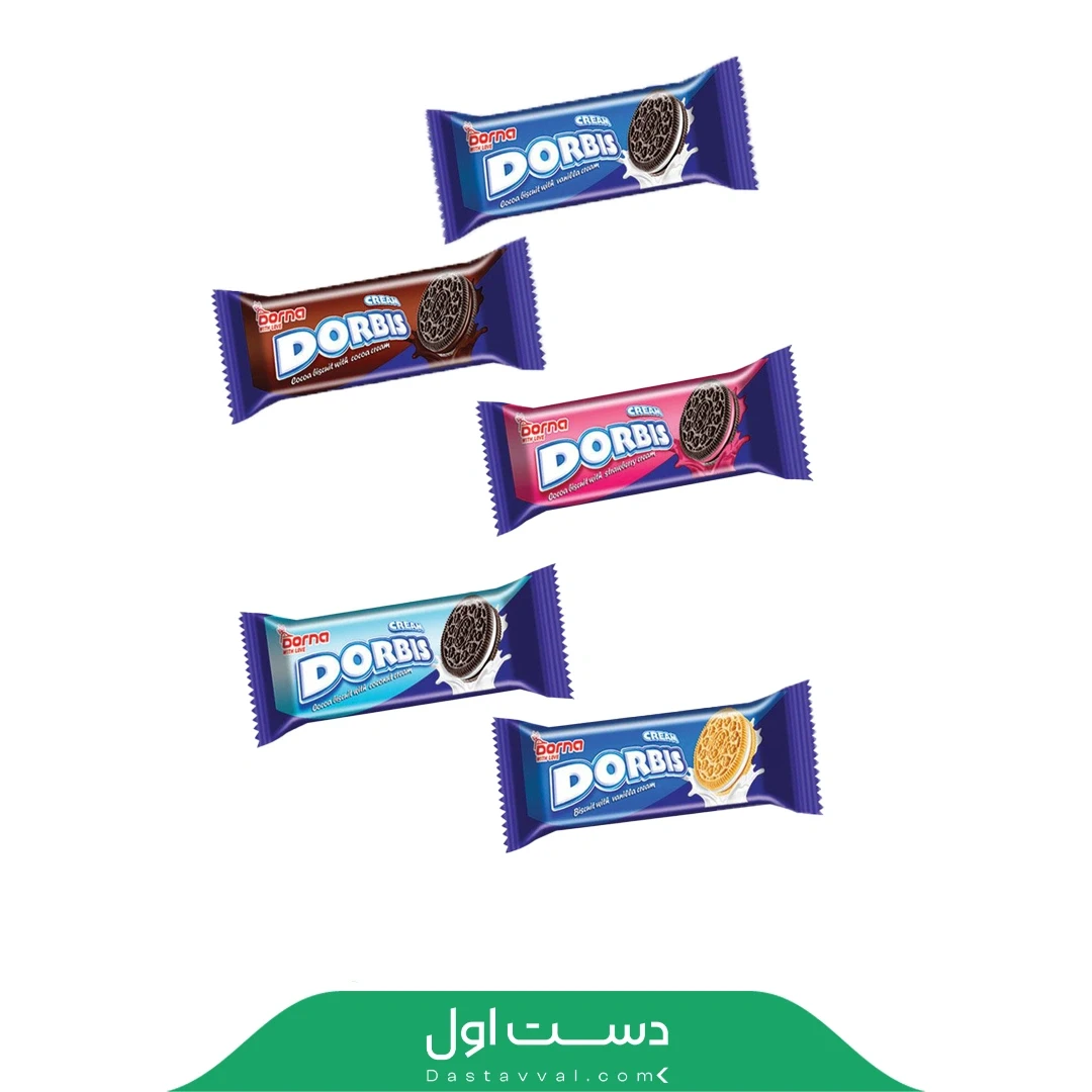 دربیس ۴ عددی کاکائو با کرم نارگیل