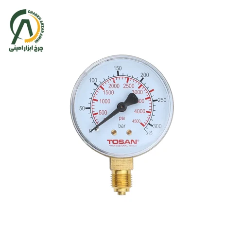 درجه فشارسنج 315 بار توسن مدل TPG-315BAR