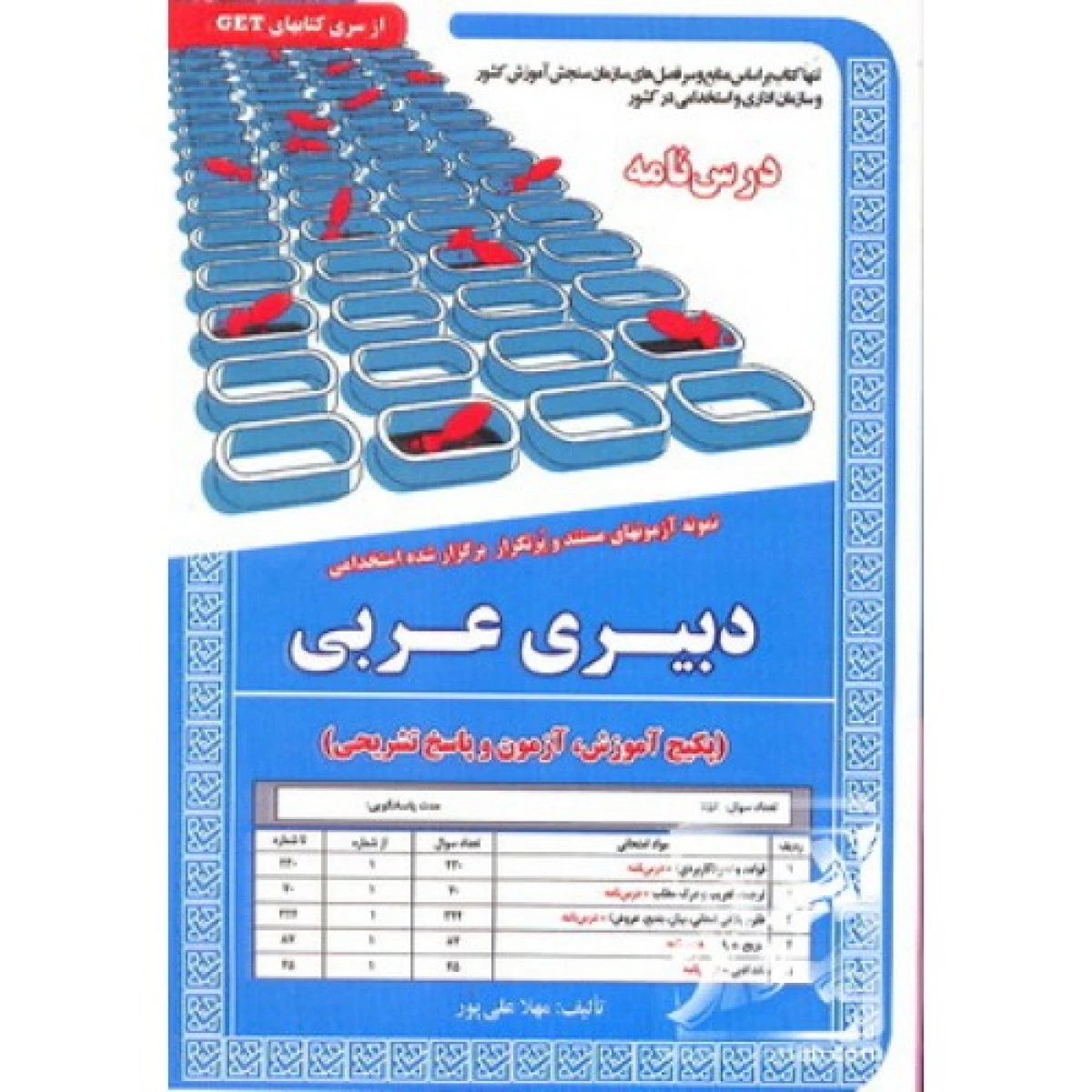 درسنامه نمونه آزمونهای استخدامی دبیری عربی/مهلا علی پور/نشرسامان سنجش