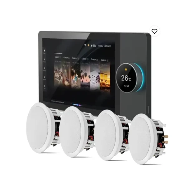 دروازه خانه هوشمند با صفحه نمایش لمسی کامل ۸ اینچی مدل GS-F8-4CH