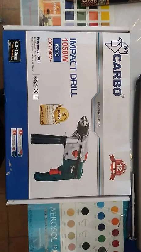 دریل 13 گیربکسی 1050 وات کاربو مدل 6310