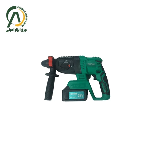 دریل سه حالته 32 ولت 4 آمپر پاورتکس مدل PPT-CRH-32-4.0