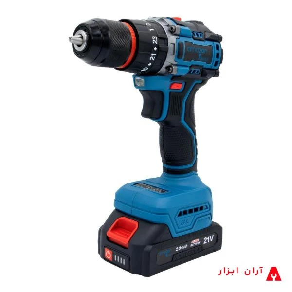 دریل شارژی 21 ولت آمازون 12 ماه ضمانت شرکتی مدل BL-21v