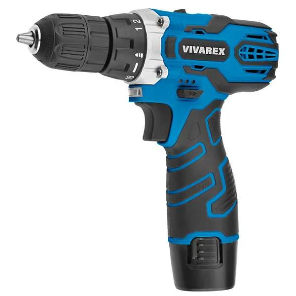 دریل شارژی دو باطری همراه لوازم ویوارکس VR12V-2A
